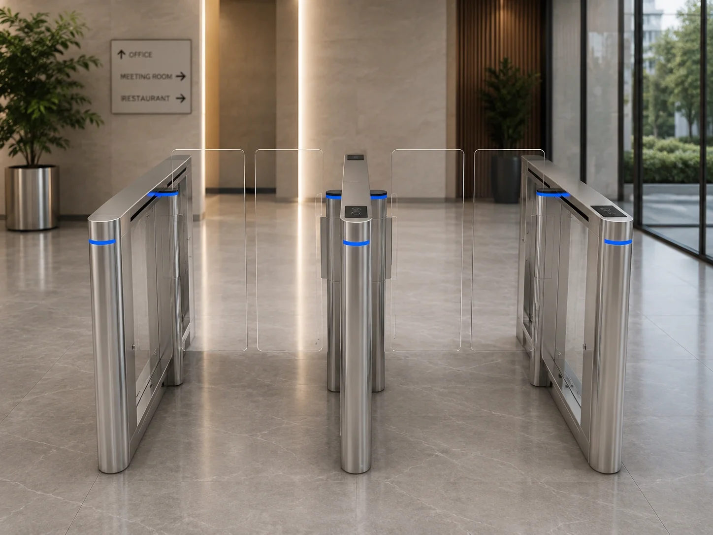 Flap Swing barrier